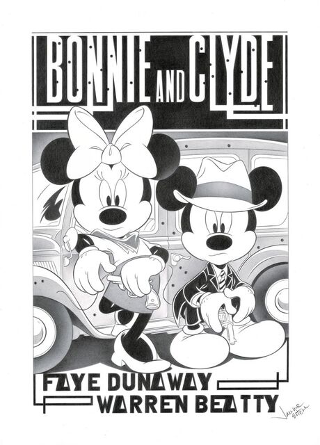 Mickey & Minnie: Bonnie and Clyde