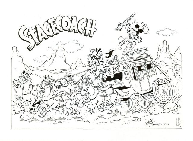Mickey & Goofy: Stagecoach