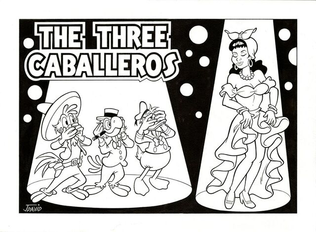 Donald and the Three Caballeros