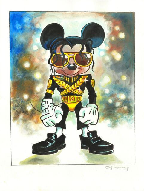 Mickey Mouse Michael Jackson's Dangerous