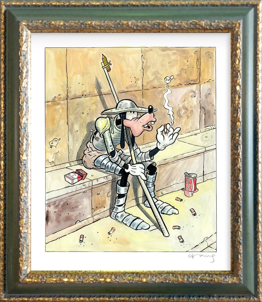 Goofy Moebius' Don Quixote
