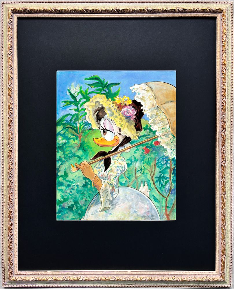 Daisy Duck Édouard Manet's "Spring"