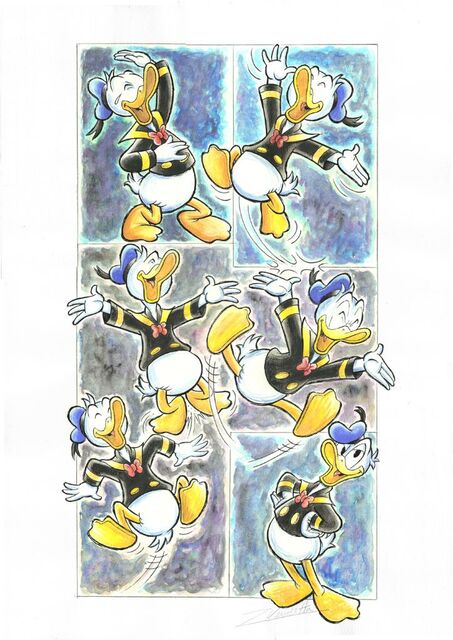 Donal Duck Sheet